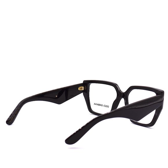 DOLCE&GABBANA DG3373 950 BLACK AUTHENTIC EYEGLASSES FRAME - Picture 6 of 12